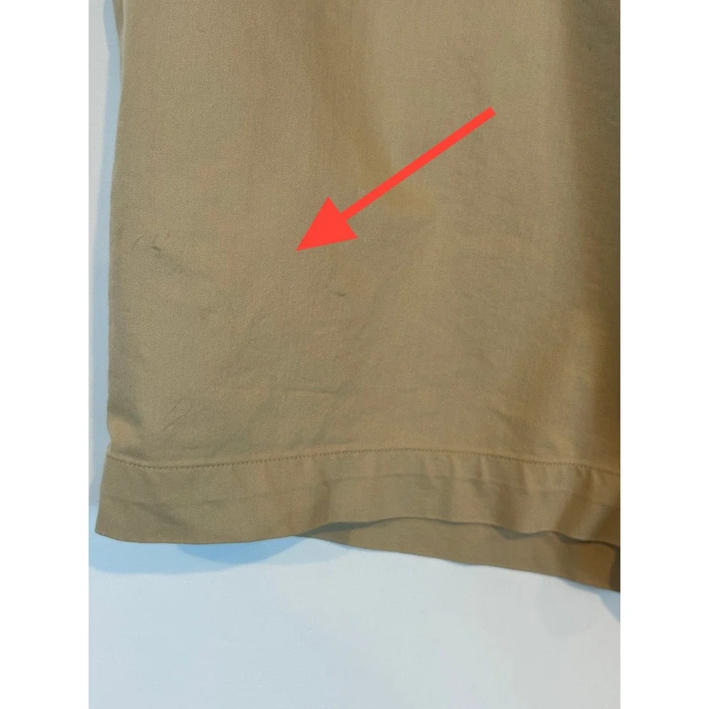 Lot of 2 Polo Golf Ralph Lauren Mens Sz 38 Khaki Chino Shorts Classic Fit Tan 9